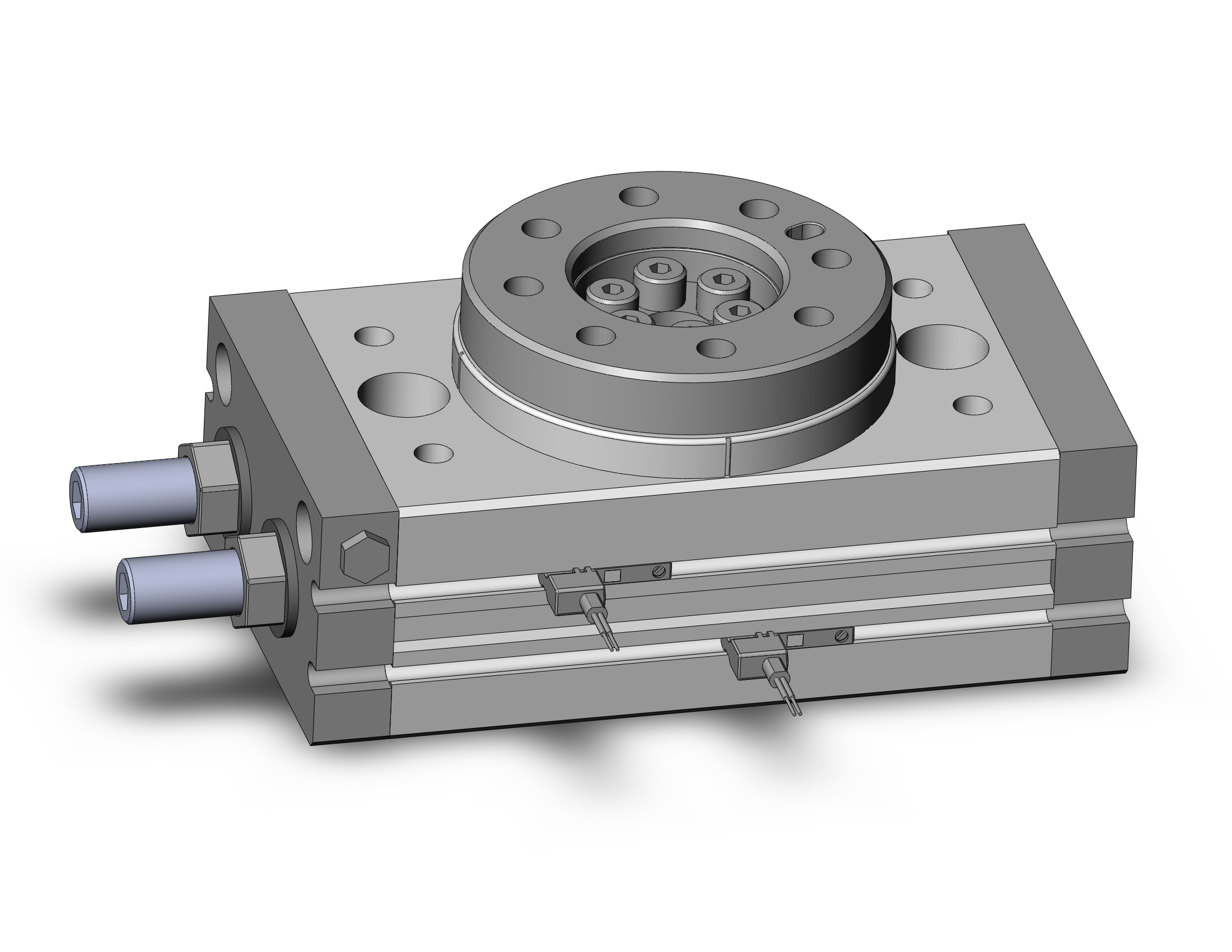 SMC MSQB30A-M9BWVL cyl, rotary table, MSQ ROTARY ACTUATOR W/TABLE