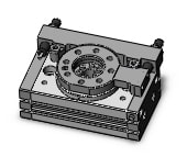 SMC MSQB30H2-M9BAVL cyl, rotary table, ext.shocks, MSQ ROTARY ACTUATOR W/TABLE