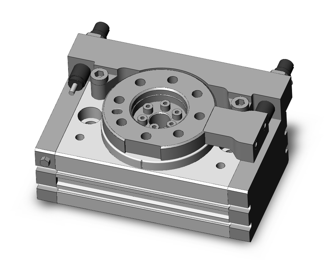 SMC MSQB30H4-A93L4 cylinder, MSQ ROTARY ACTUATOR W/TABLE