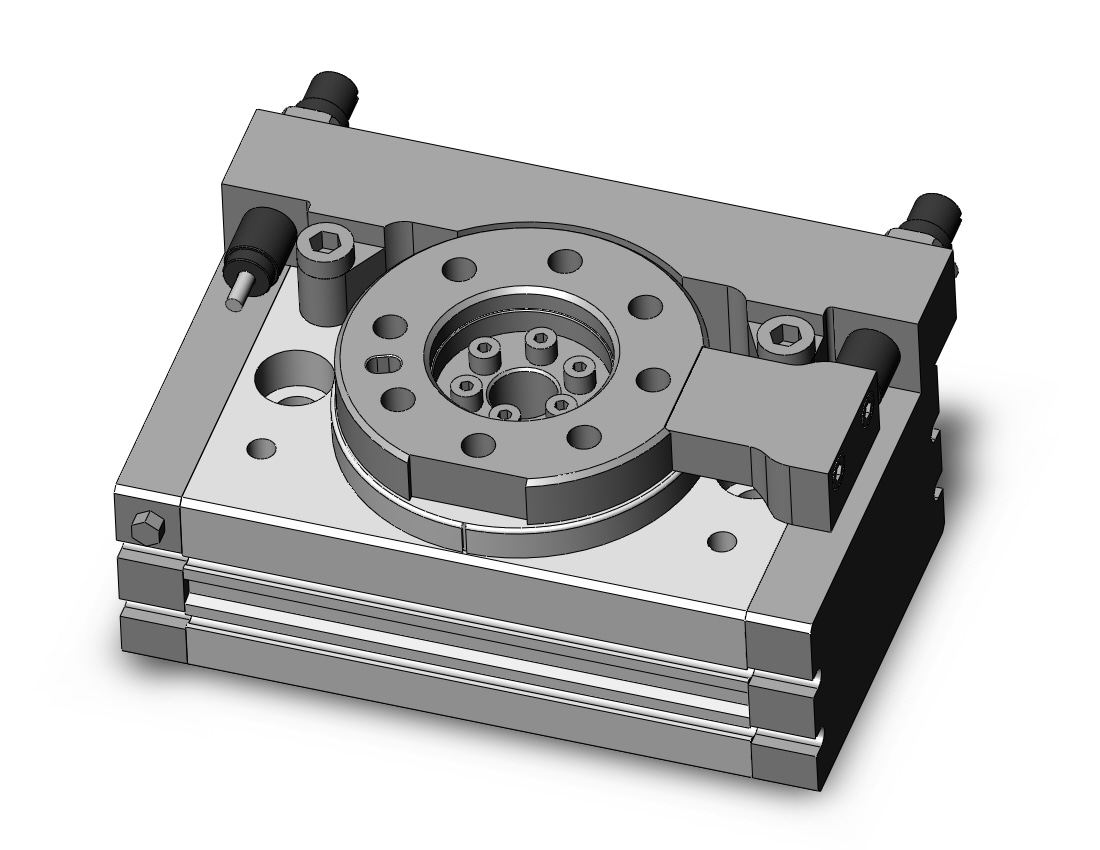 SMC MSQB30H4-M9PZS-XF 30mm msq dbl-act auto-sw, MSQ ROTARY ACTUATOR W/TABLE