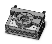 SMC MSQB30L2-M9NWL cyl, rotary table, ext.shocks, MSQ ROTARY ACTUATOR W/TABLE