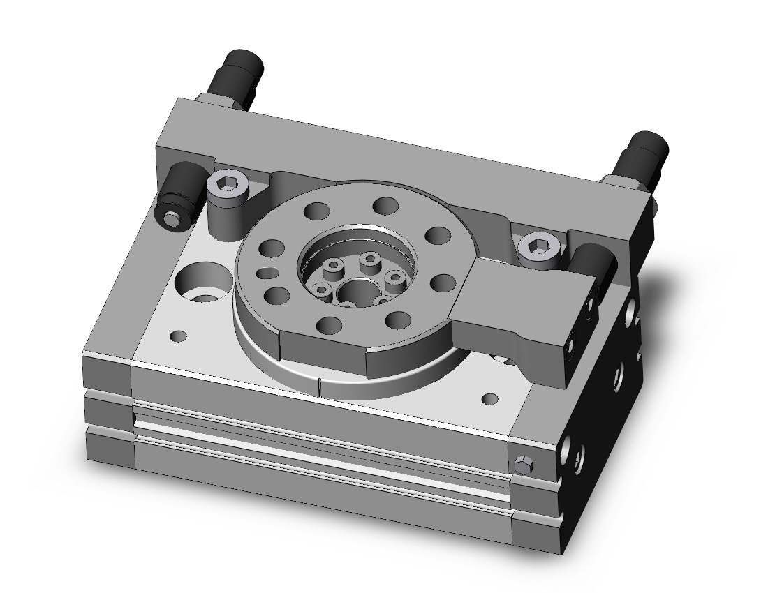 SMC MSQB50H2-A96L-XN 50mm msq dbl-act auto-sw, MSQ ROTARY ACTUATOR W/TABLE