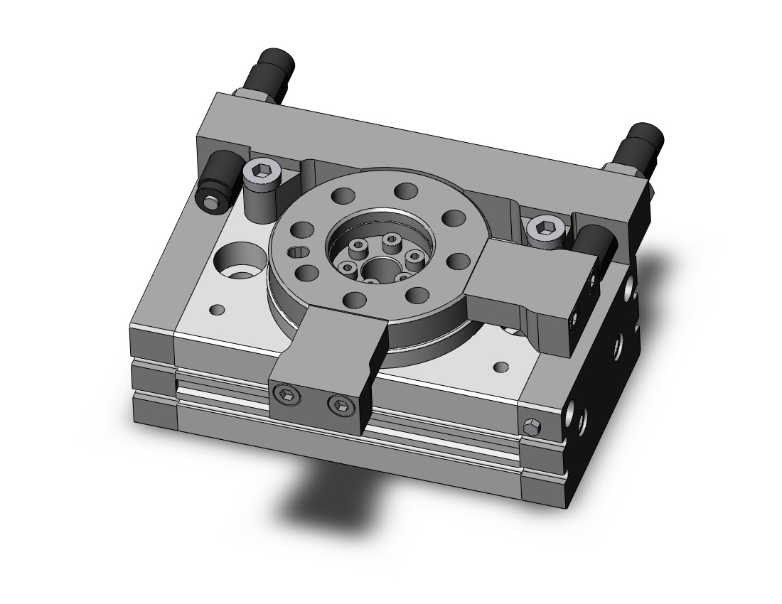 SMC MSQB50H3-M9BAL cyl, rotary table, ext.shocks, MSQ ROTARY ACTUATOR W/TABLE