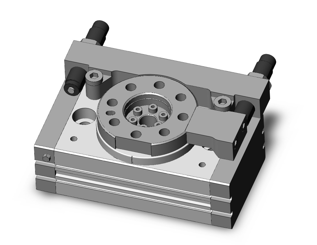 SMC MSQB50H4-M9BWVL cylinder, MSQ ROTARY ACTUATOR W/TABLE