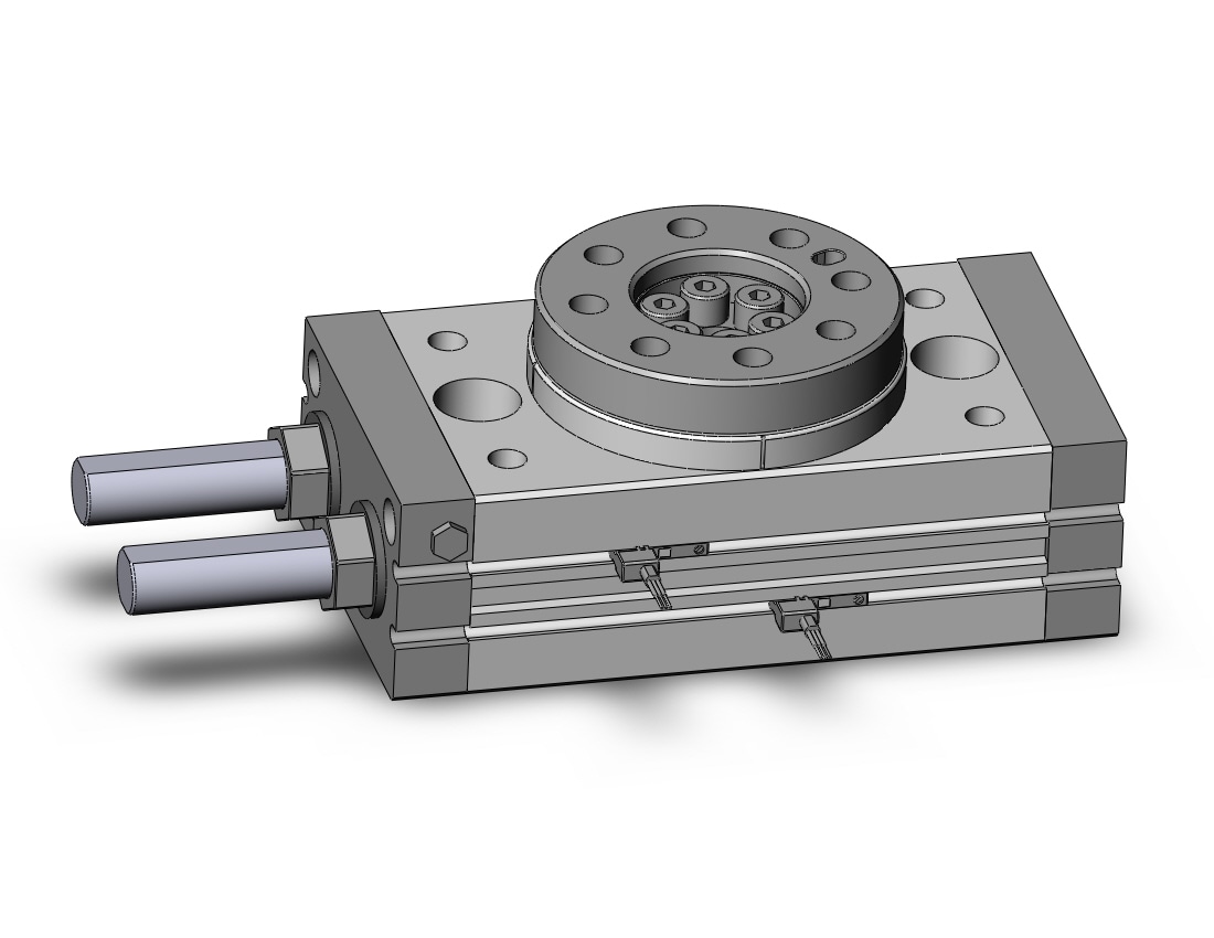 SMC MSQB50R-M9PVL cylinder, MSQ ROTARY ACTUATOR W/TABLE