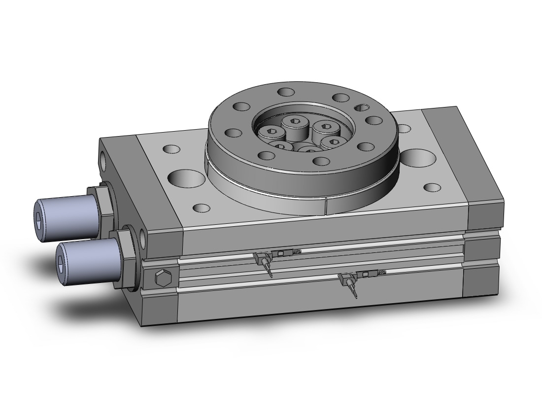 SMC MSQB70A-A93VL cyl, rotary table, MSQ ROTARY ACTUATOR W/TABLE