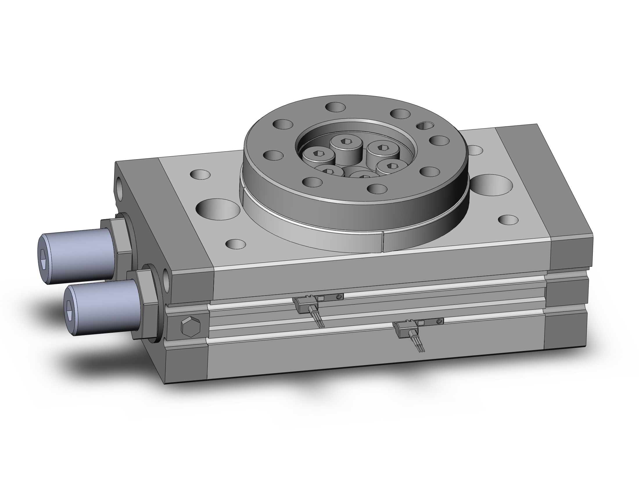 SMC MSQB70A-M9PWVL cylinder, MSQ ROTARY ACTUATOR W/TABLE