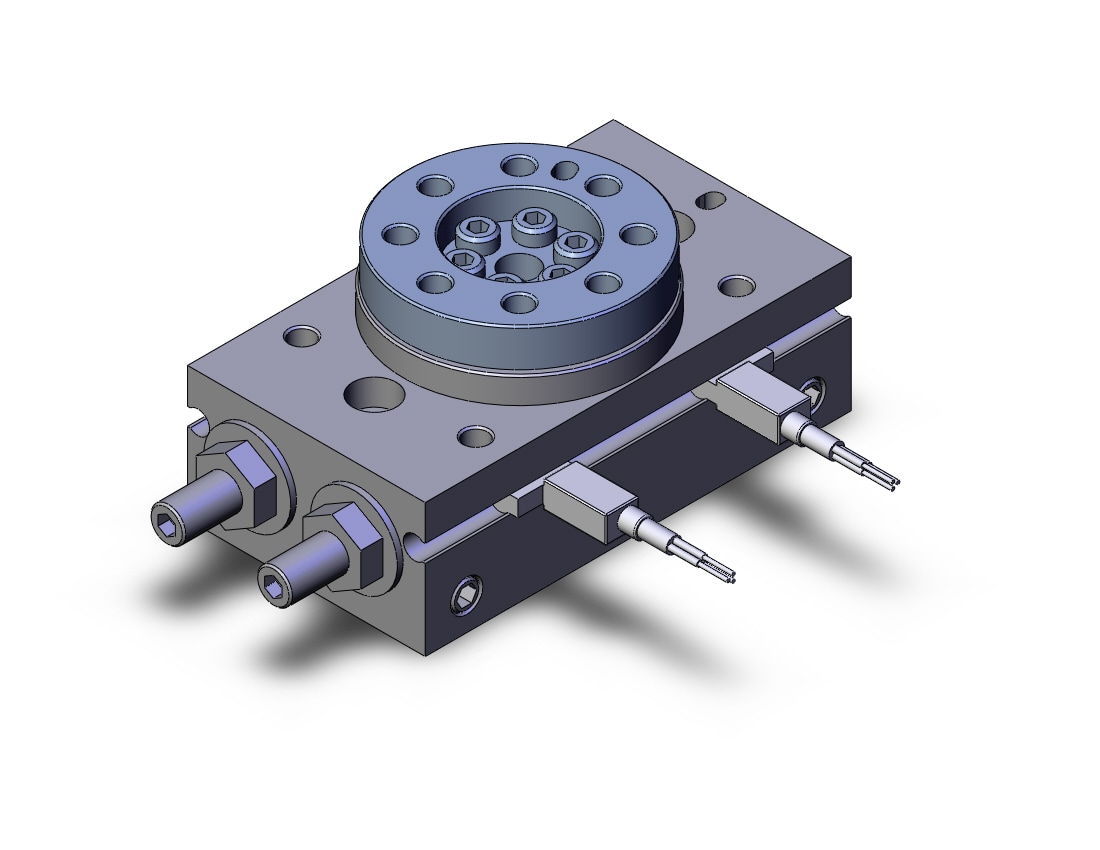 SMC MSQB7A-F8P rotary table, ROTARY ACTUATOR