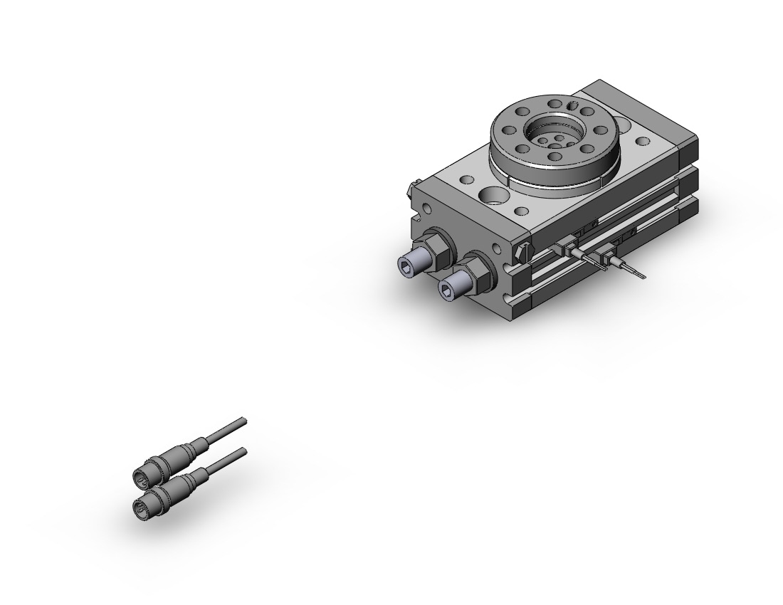 SMC MSQXB10A-M9BAVSAPC cylinder, MSQ ROTARY ACTUATOR W/TABLE