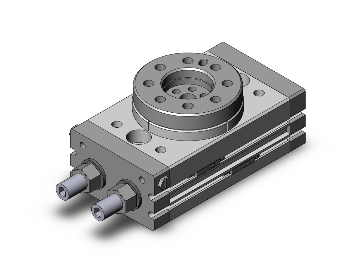 SMC MSQXB20A-A93L cylinder, MSQ ROTARY ACTUATOR W/TABLE