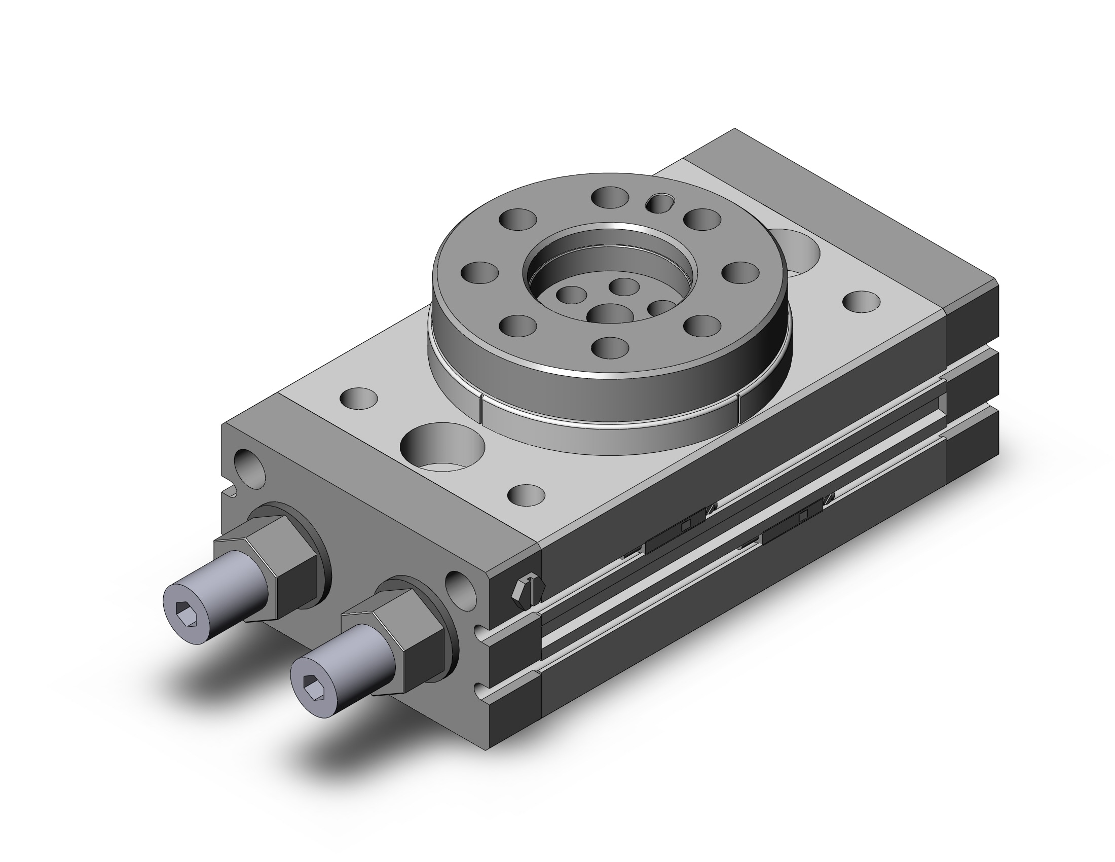 SMC MSQXB50A-A93L cylinder, MSQ ROTARY ACTUATOR W/TABLE