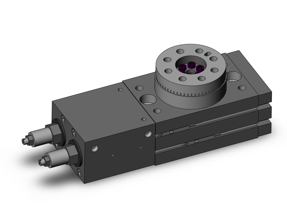 SMC MSZA10A-M9BL rotary table, ROTARY ACTUATOR