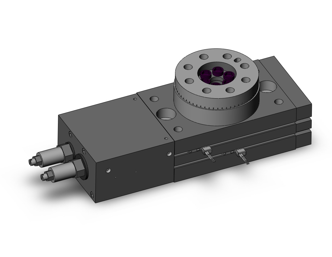 SMC MSZA50A-M9PVL cylinder, MSQ ROTARY ACTUATOR W/TABLE