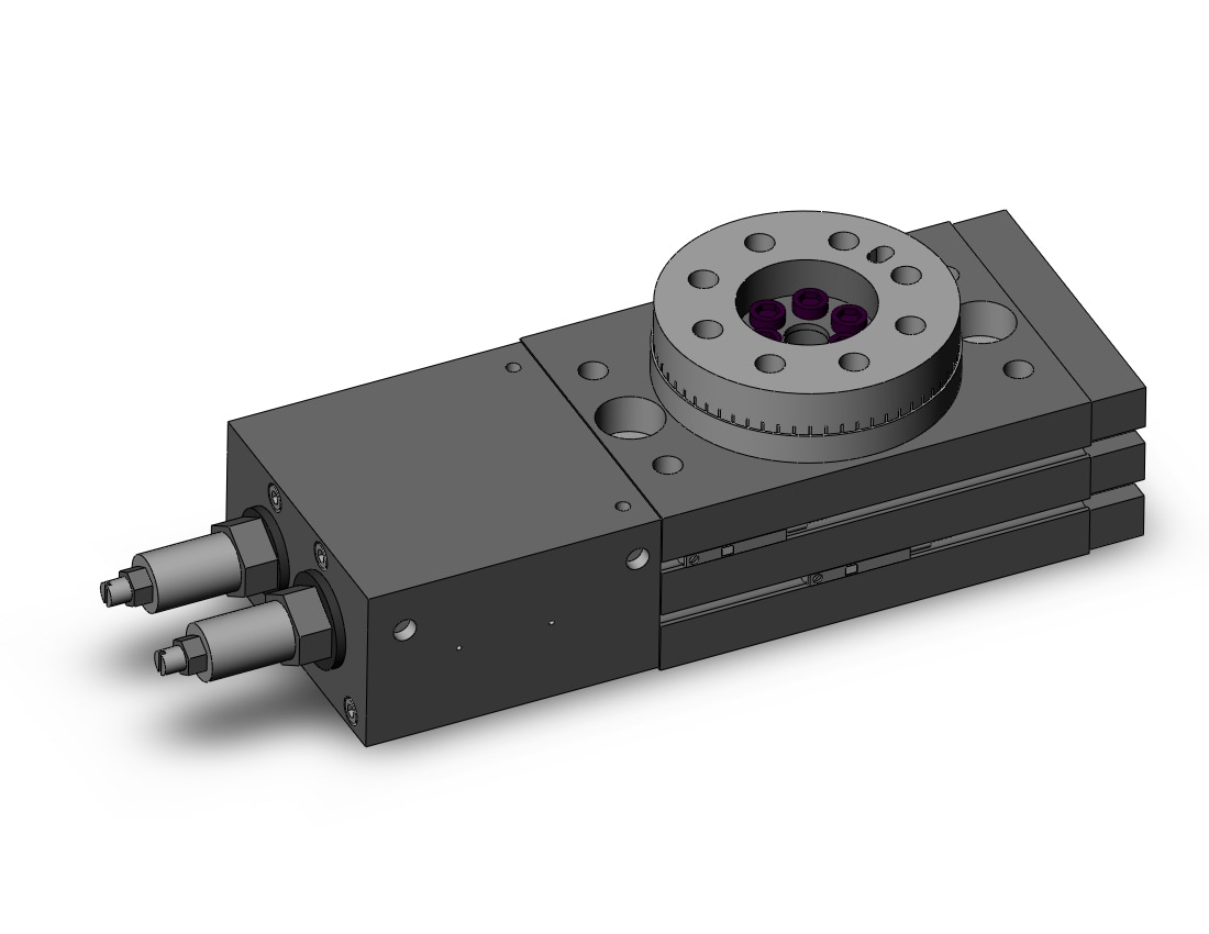 SMC MSZB20A-M9BWZ 20mm msq dbl-act auto-sw, MSQ ROTARY ACTUATOR W/TABLE