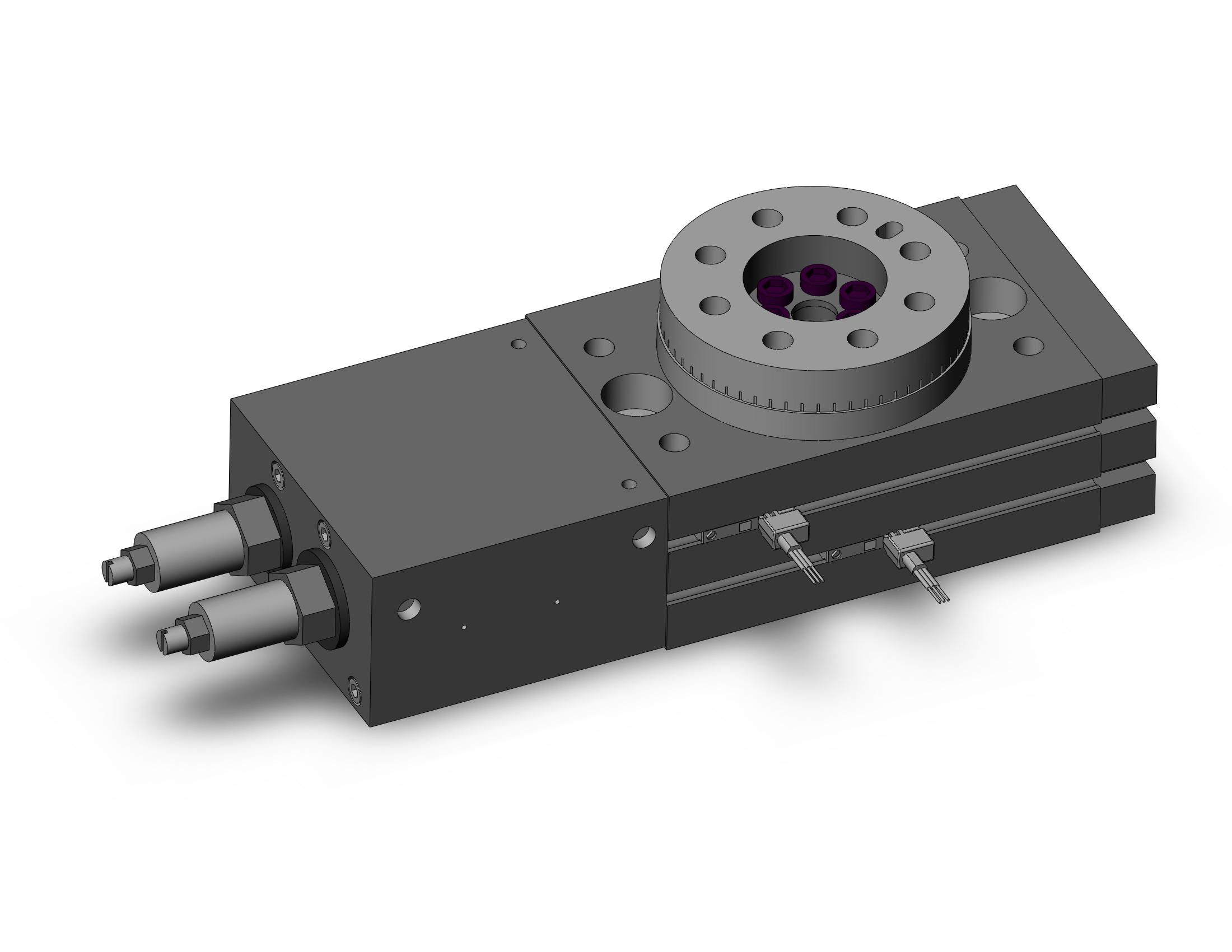 SMC MSZB20A-M9PVZ rotary table, ROTARY ACTUATOR