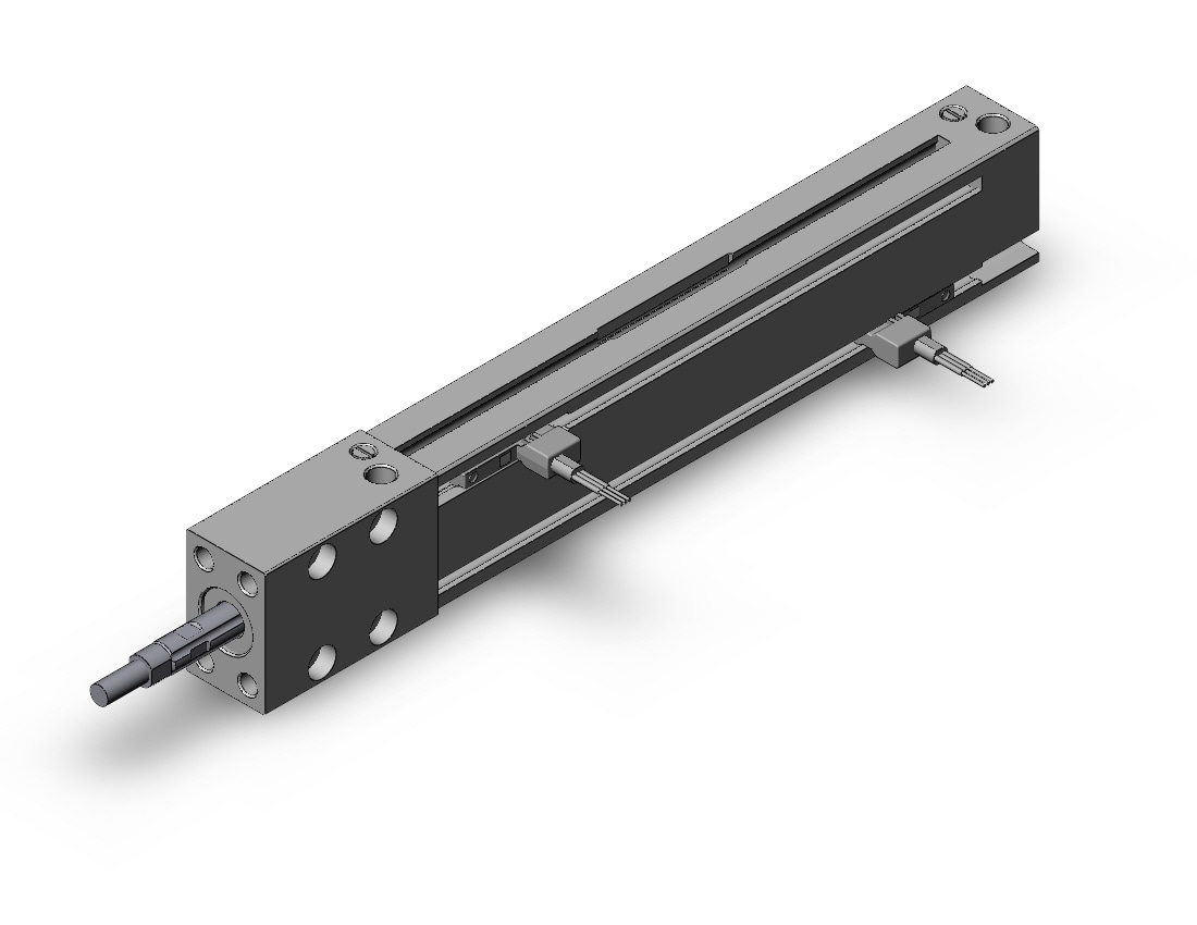 SMC MTS12-100M-M9PV cyl, precision, spline, MTS NON ROT SPLINE CYLINDER