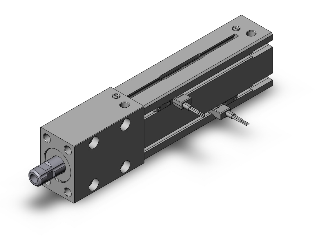 SMC MTS20-50-M9PV mts 20mm dbl acting-auto sw, MTS NON ROT SPLINE CYLINDER