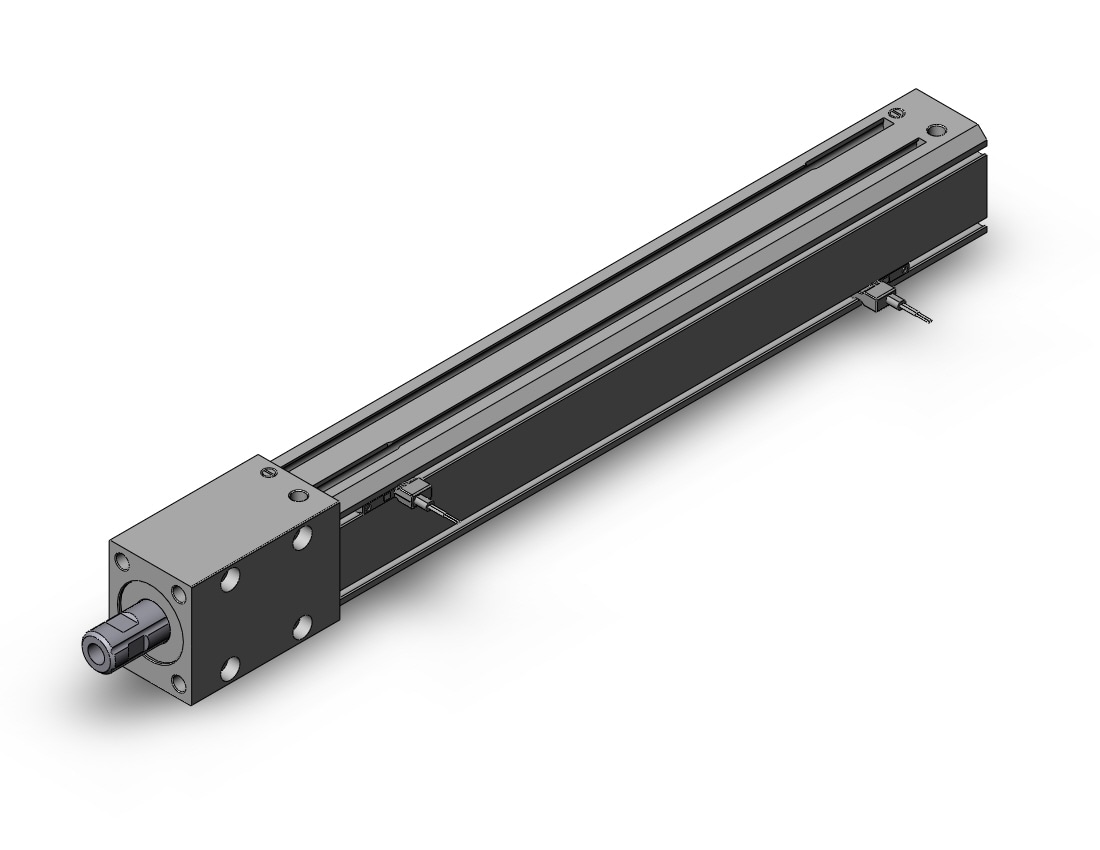 SMC MTS25-200-M9BVL cyl, precision, spline, MTS NON ROT SPLINE CYLINDER