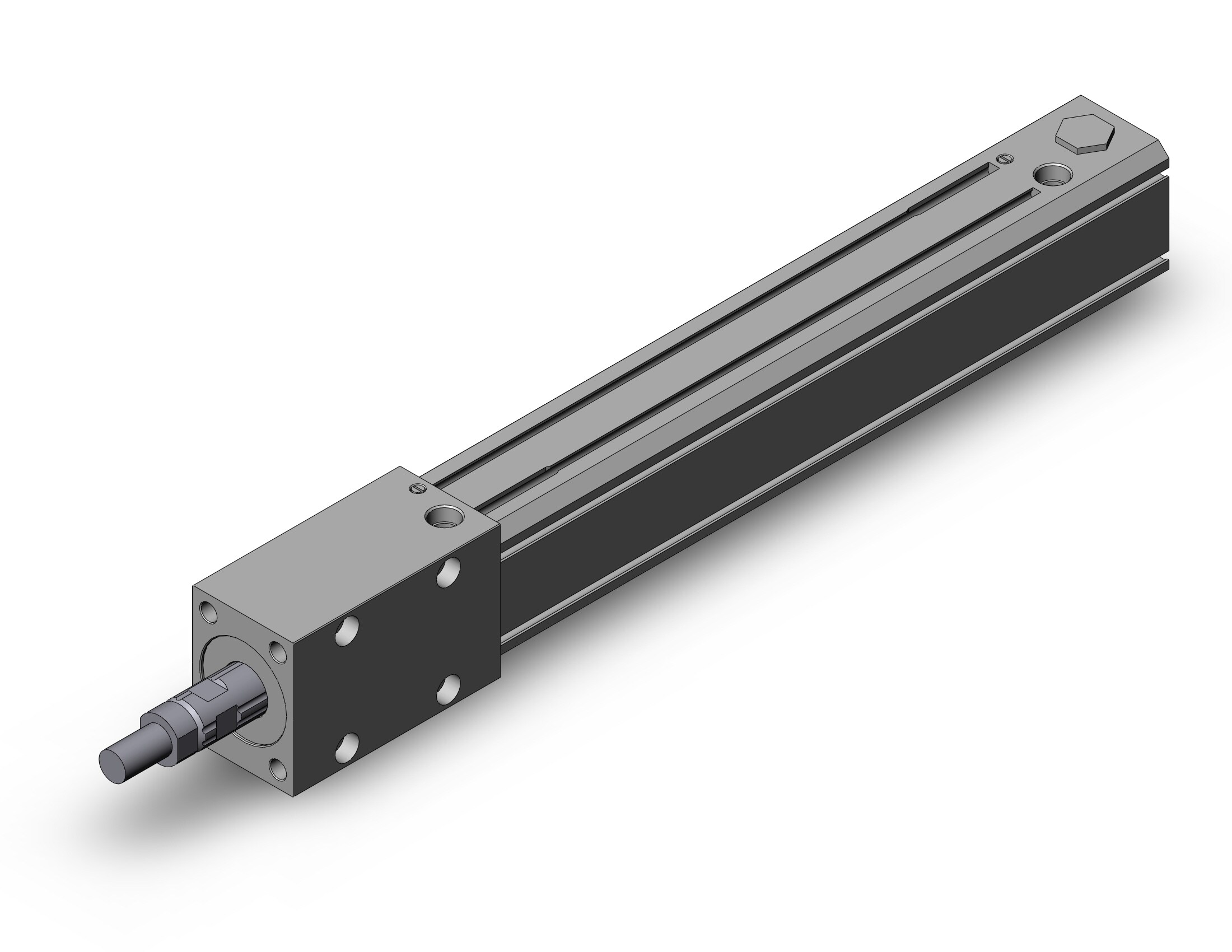 SMC MTS32-175RM base cylinder, MTS NON ROT SPLINE CYLINDER