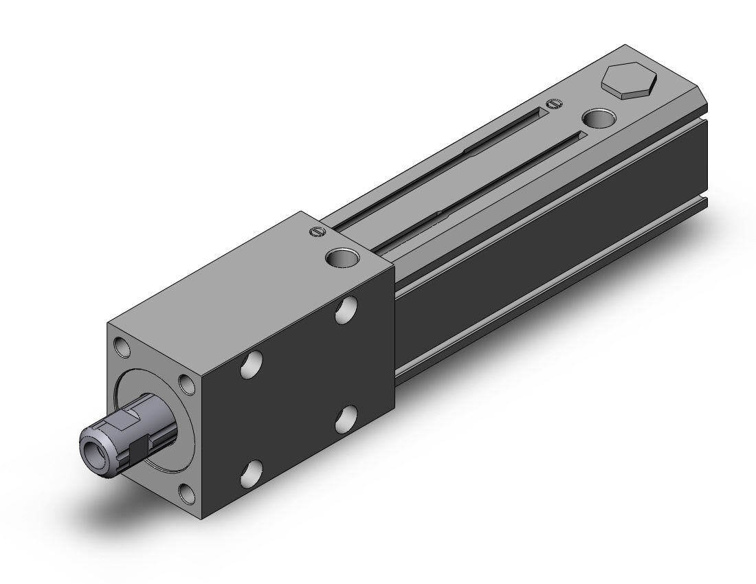 SMC MTS32TF-50R base cylinder, MTS NON ROT SPLINE CYLINDER