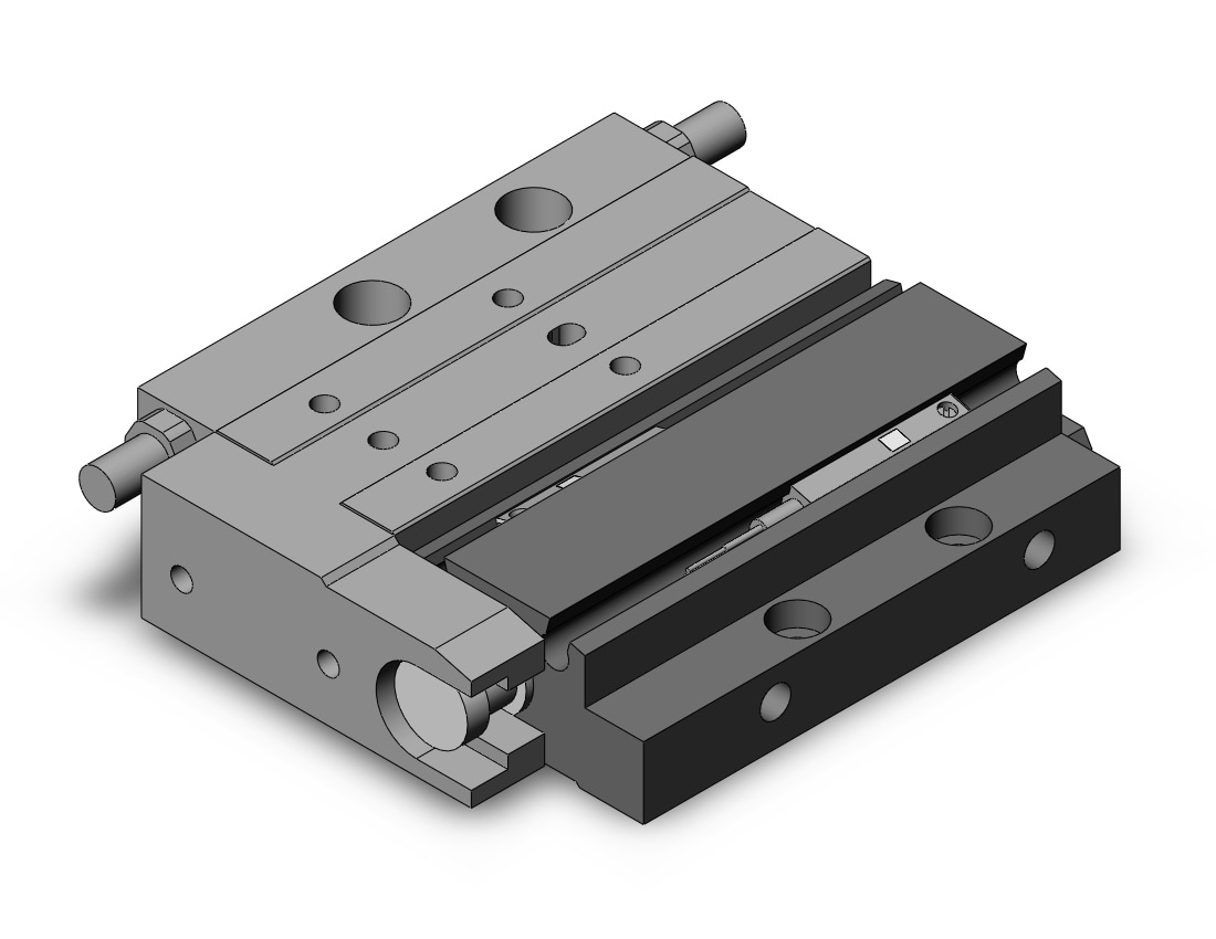 SMC MXF12-20-M9PSDPC cylinder, air, GUIDED CYLINDER