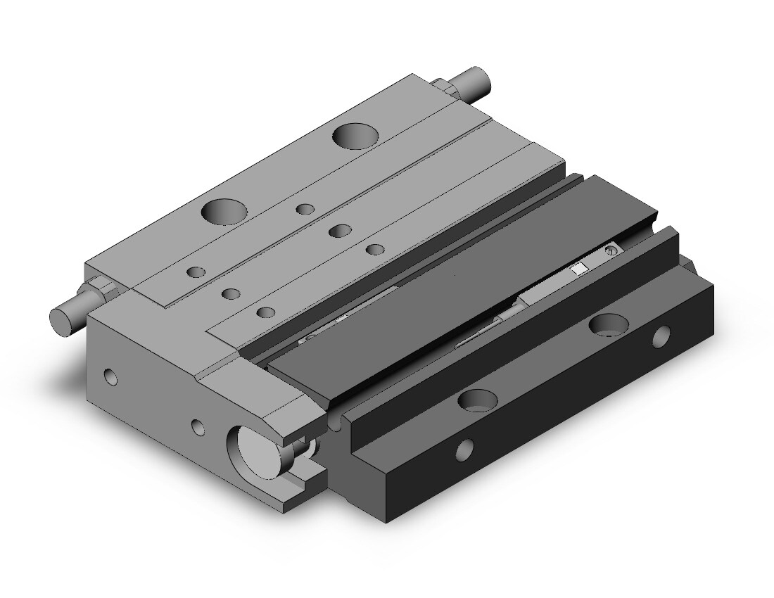 SMC MXF12-30-M9PZ cylinder, MXF GUIDED CYLINDER