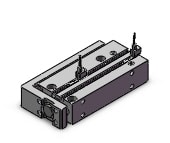 SMC MXH10-50Z-M9BV cylinder, air, GUIDED CYLINDER