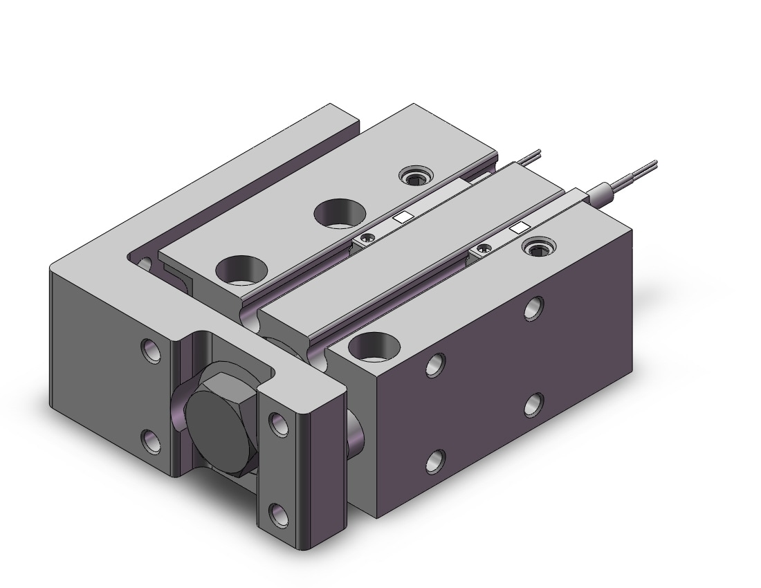 SMC MXH16-10Z-M9BW cylinder, air, GUIDED CYLINDER