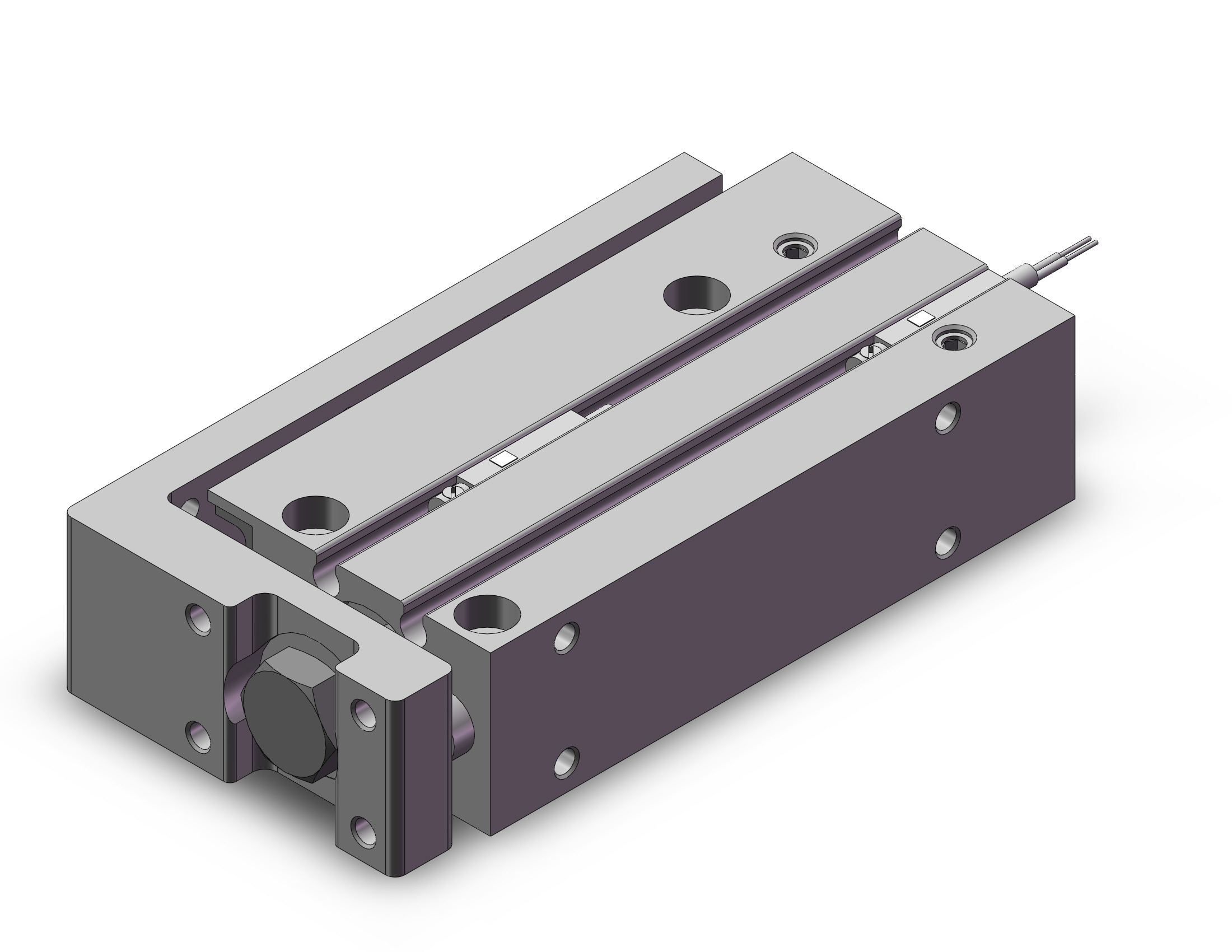 SMC MXH16-50Z-A93L cylinder, MXH HIGH RIGIDITY GUIDE CYL