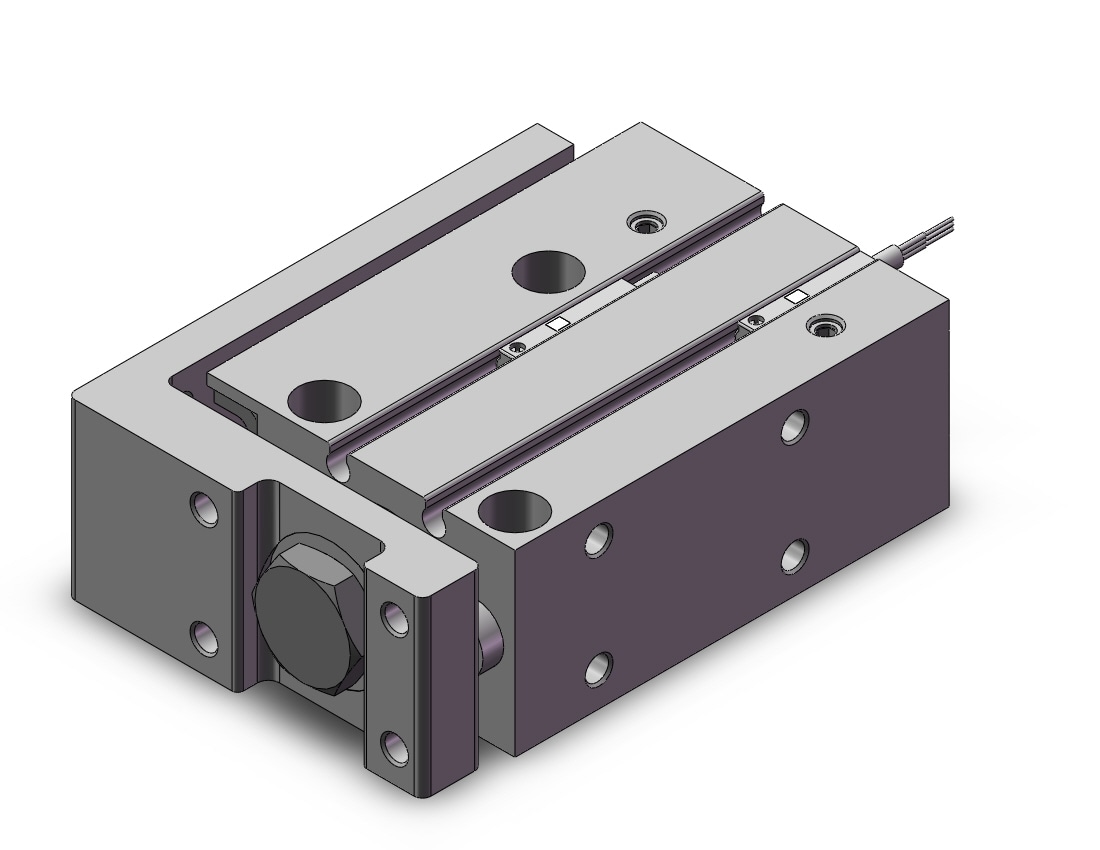 SMC MXH20-25Z-M9NMAPC cylinder, MXH HIGH RIGIDITY GUIDE CYL