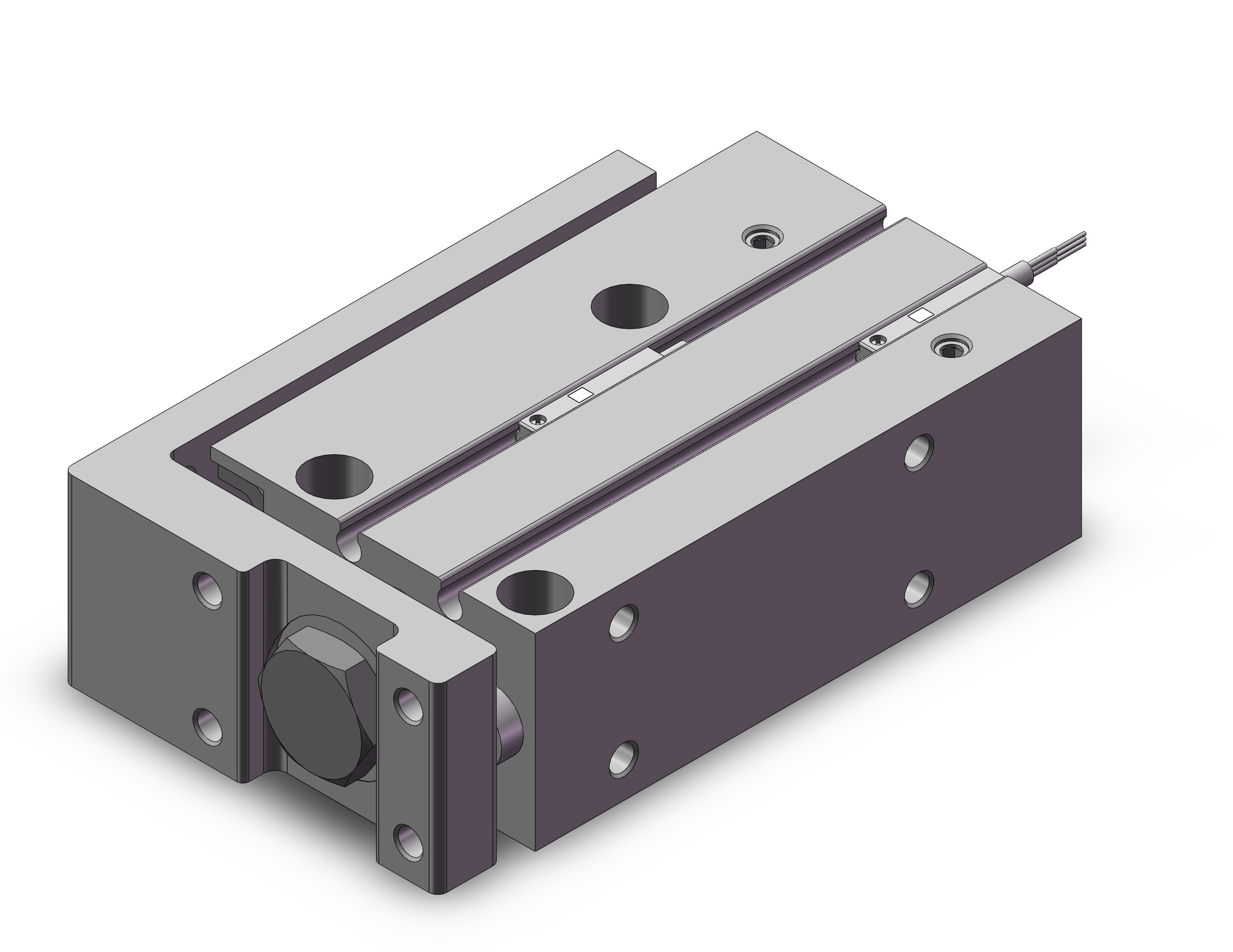 SMC MXH20-40Z-M9PSBPC cylinder, MXH HIGH RIGIDITY GUIDE CYL