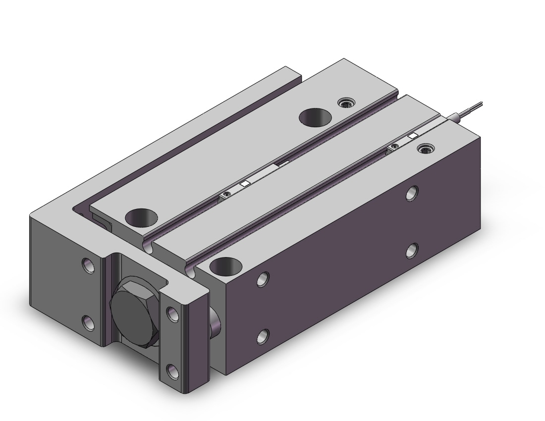 SMC MXH20-50Z-M9BM cylinder, air, GUIDED CYLINDER