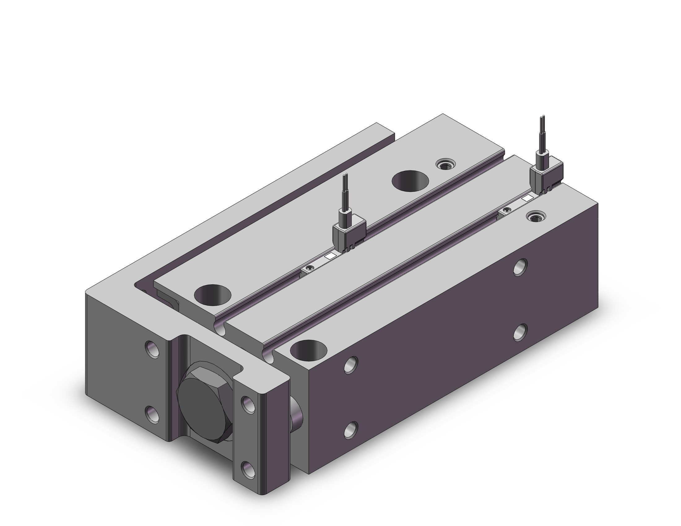 SMC MXH20-50Z-M9BWVL cylinder, MXH HIGH RIGIDITY GUIDE CYL