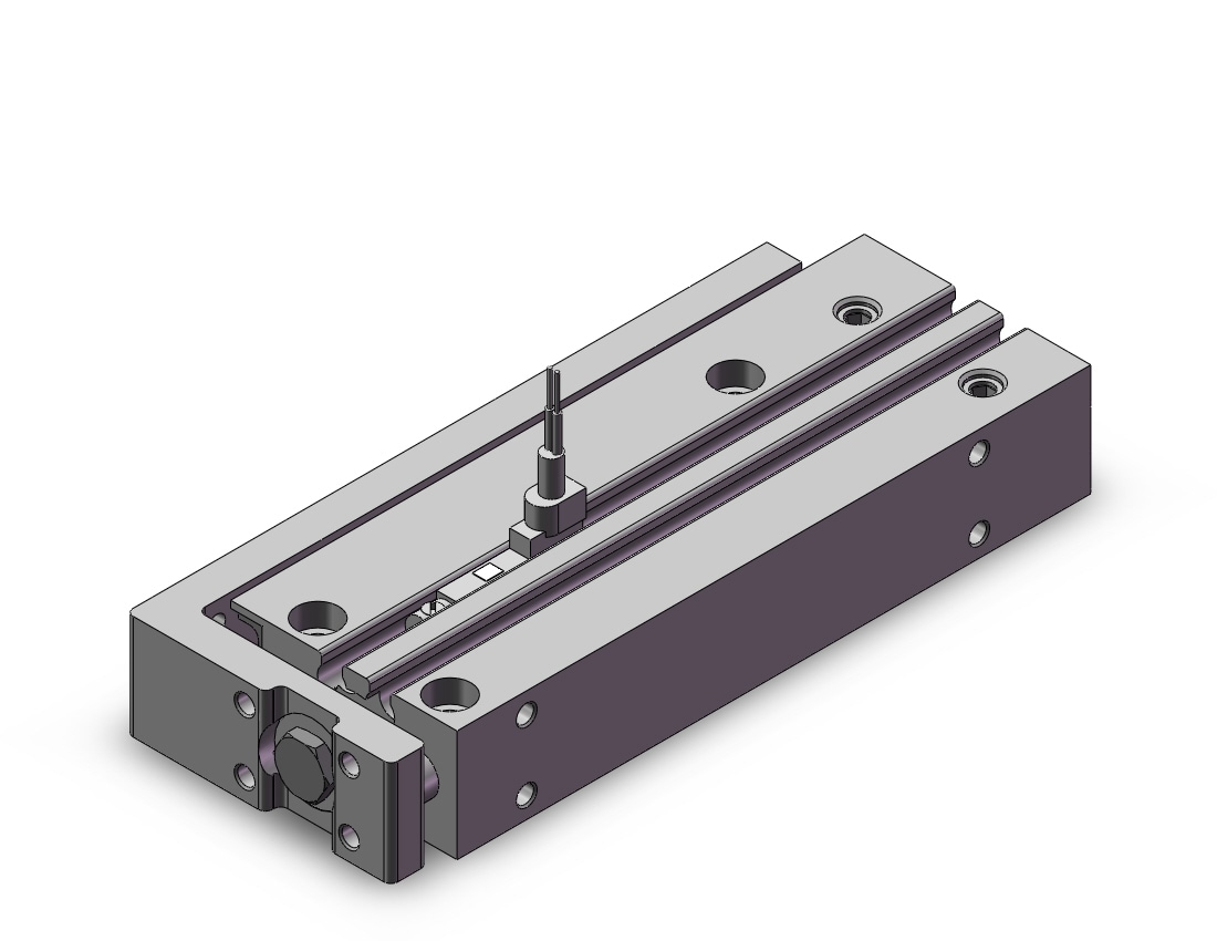 SMC MXH6-60Z-A93VLS cylinder, MXH HIGH RIGIDITY GUIDE CYL