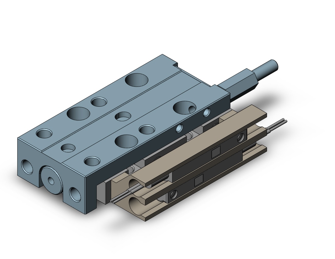 SMC MXJ4-10CS-M9BWSAPC cylinder, MXS/MXJ GUIDED CYLINDER