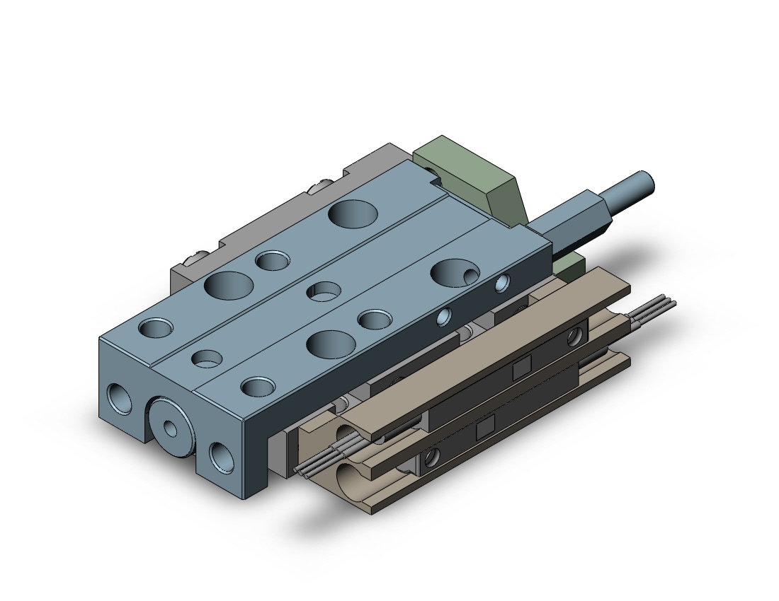 SMC MXJ4-10CSP-M9PSAPC cylinder, MXS/MXJ GUIDED CYLINDER