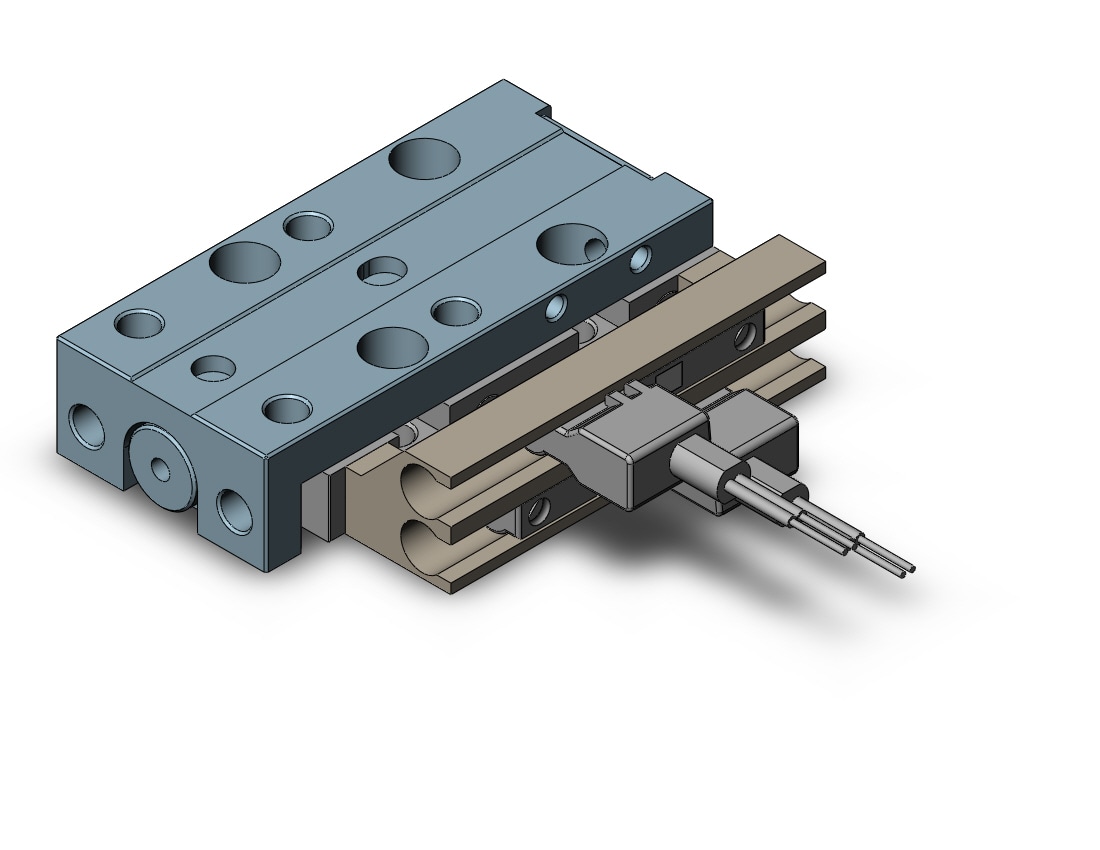 SMC MXJ4-5-M9BVL cylinder, MXS/MXJ GUIDED CYLINDER