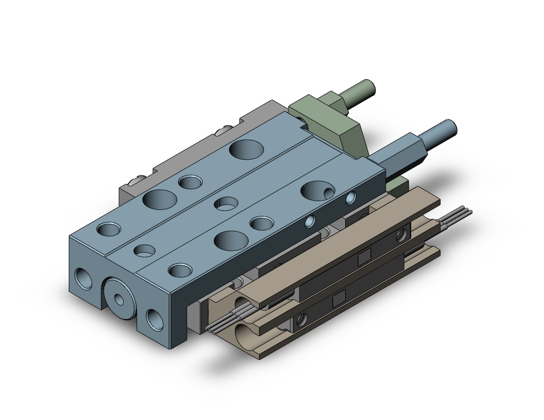 SMC MXJ4-5CP-M9NZ cylinder, MXS/MXJ GUIDED CYLINDER