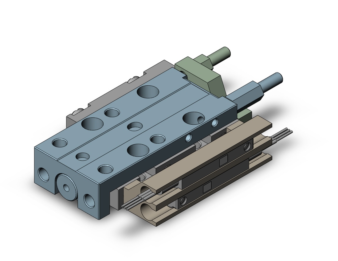 SMC MXJ4-5CP-M9PWSAPC cylinder, MXS/MXJ GUIDED CYLINDER