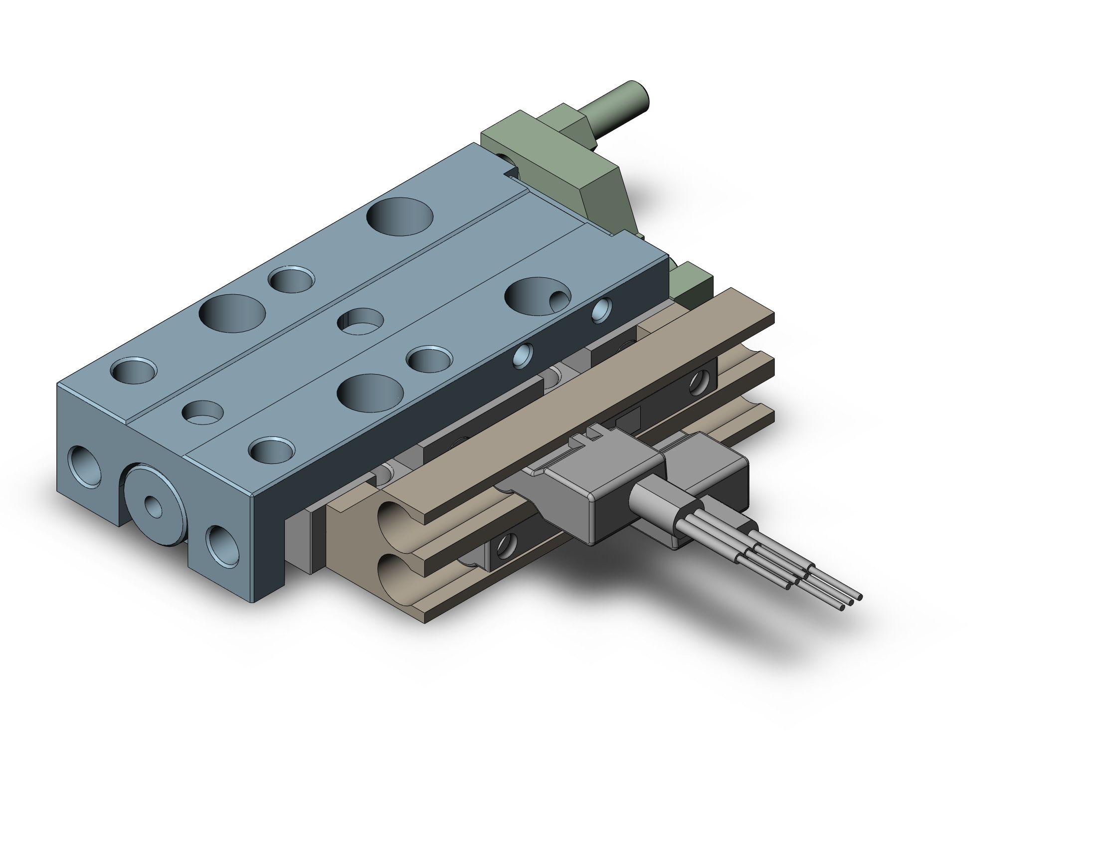 SMC MXJ4-5CT-M9PWV cylinder, MXS/MXJ GUIDED CYLINDER