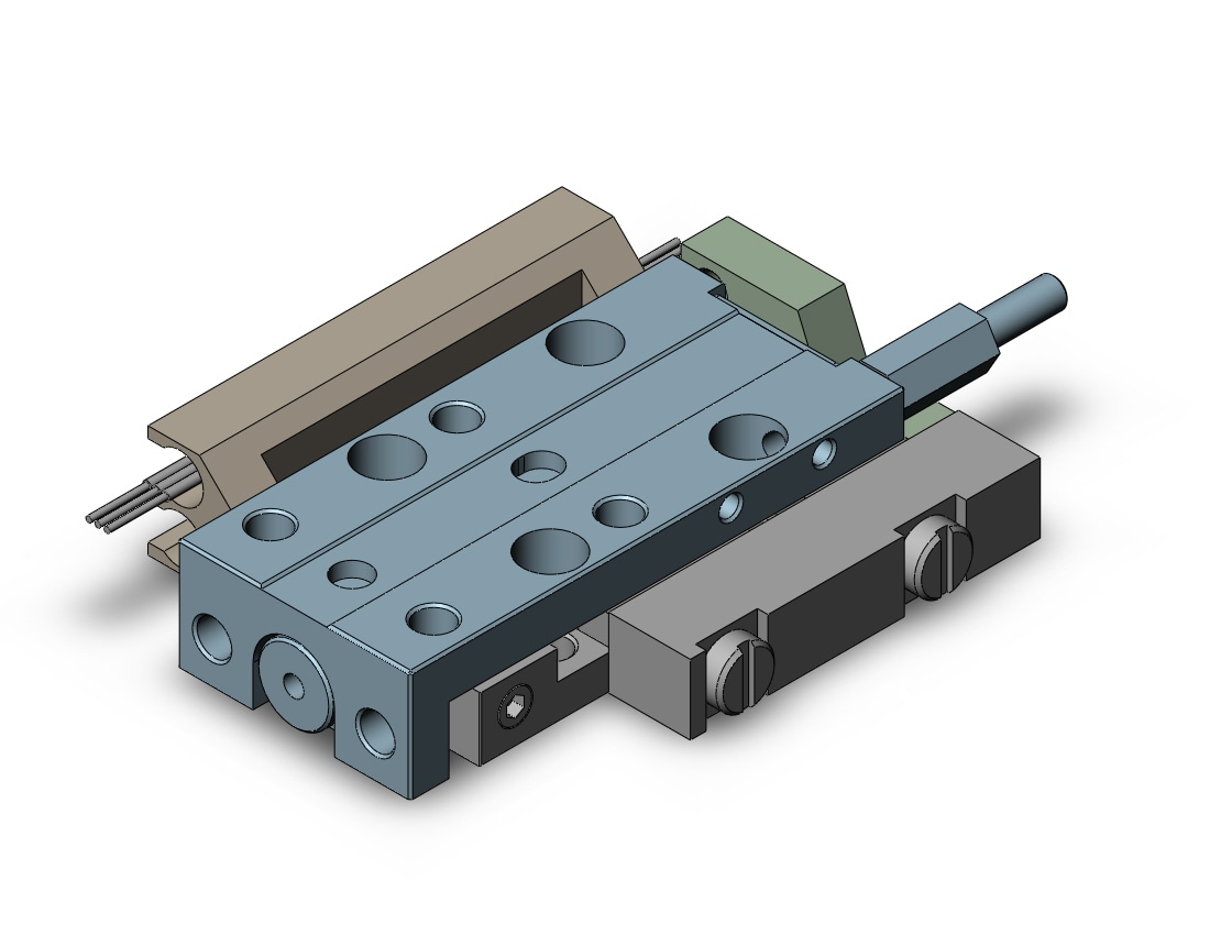 SMC MXJ4L-10CSP-M9PSAPC cylinder, air, GUIDED CYLINDER