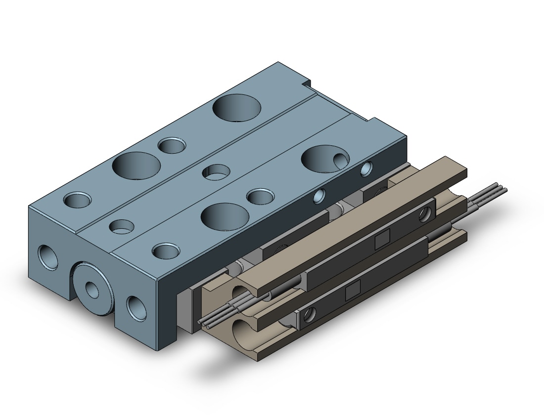 SMC MXJ6-10-M9PWSAPC cylinder, MXS/MXJ GUIDED CYLINDER