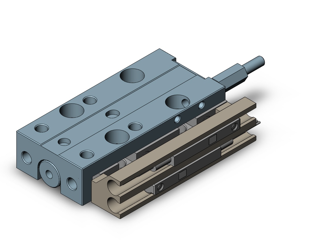 SMC MXJ6-15CS-M9BL cylinder, MXS/MXJ GUIDED CYLINDER