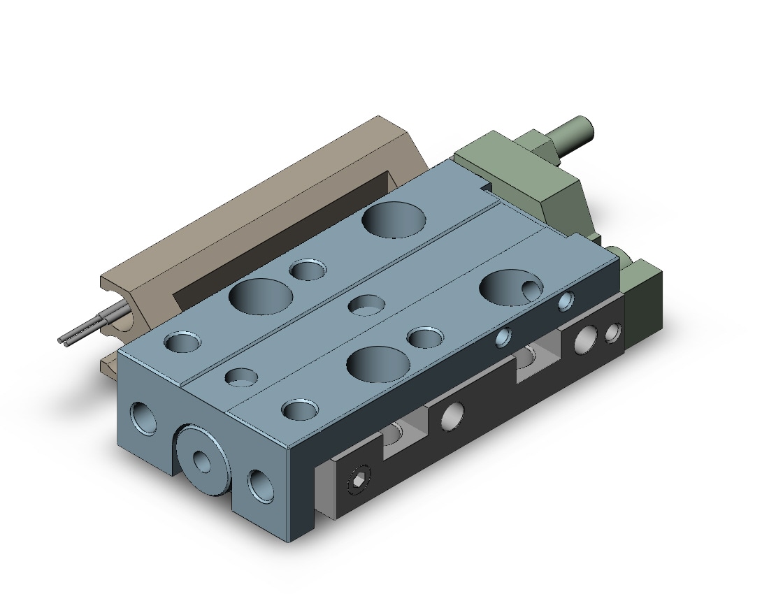 SMC MXJ6L-5CT-M9BL cylinder, MXS/MXJ GUIDED CYLINDER