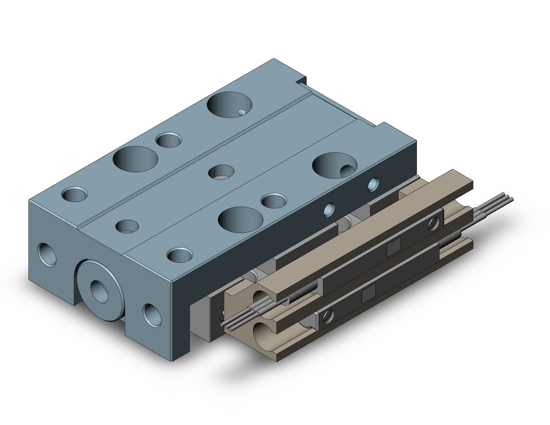 SMC MXJ8-10-M9PL cylinder, MXS/MXJ GUIDED CYLINDER