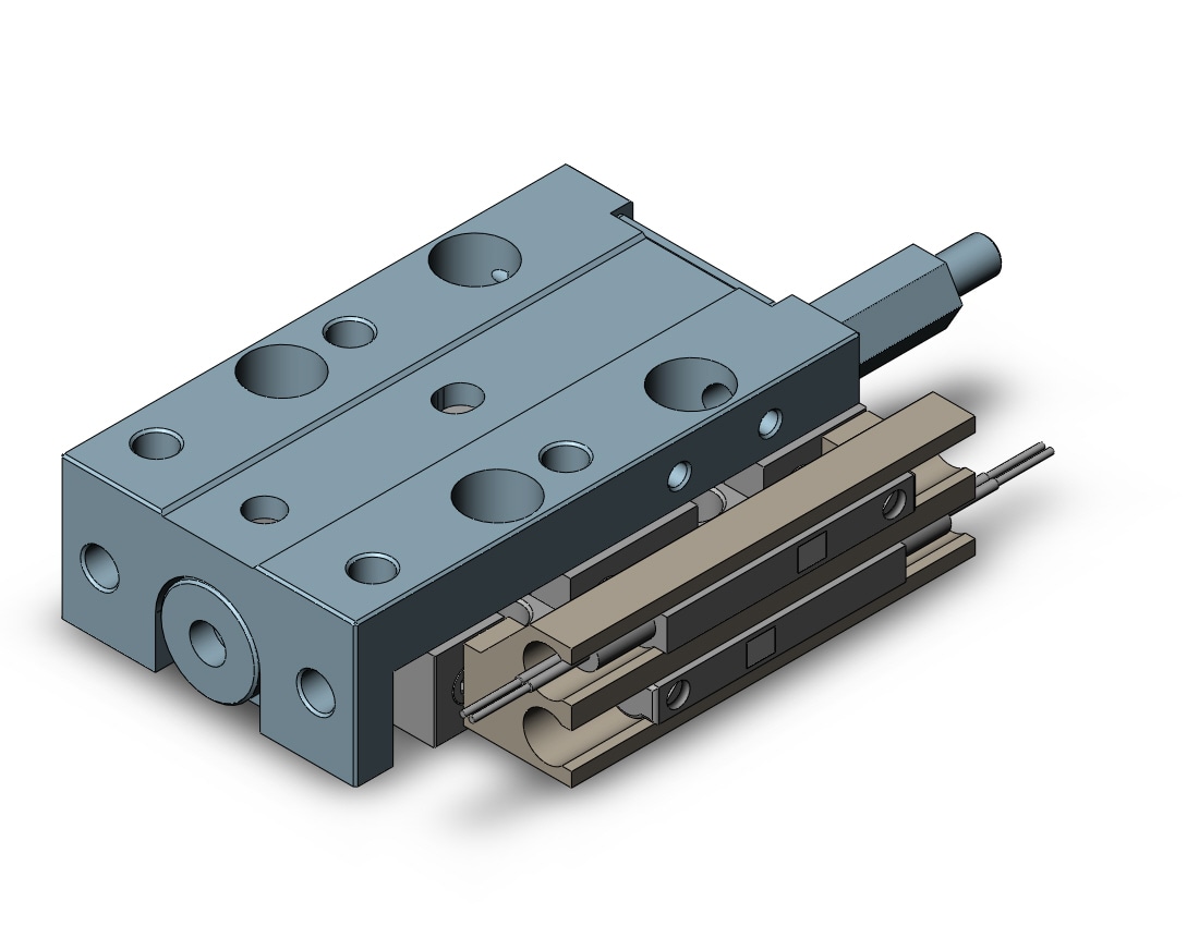 SMC MXJ8-10CS-M9BL cylinder, MXS/MXJ GUIDED CYLINDER