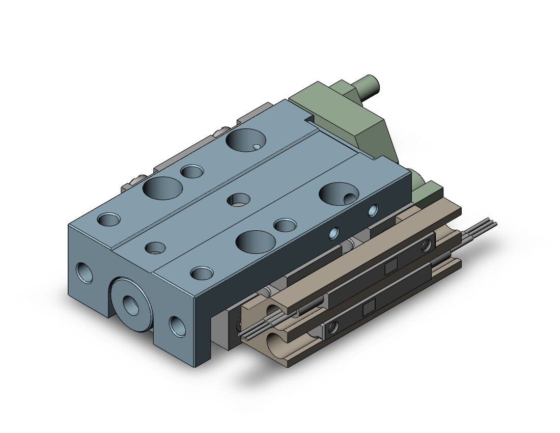 SMC MXJ8-5CTP-M9P cylinder, MXS/MXJ GUIDED CYLINDER