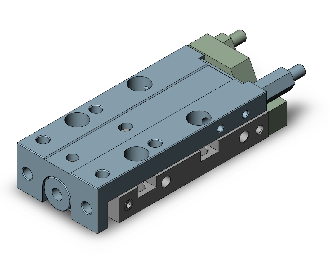 SMC MXJ8L-20CN cylinder, MXS/MXJ GUIDED CYLINDER