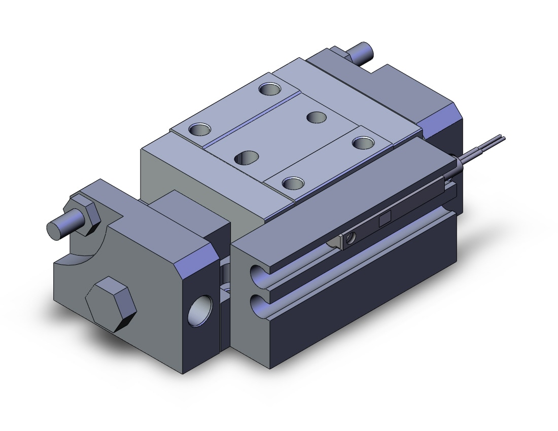 SMC MXP10-10-M9BLS cyl, slide table, MXP GUIDED CYLINDER