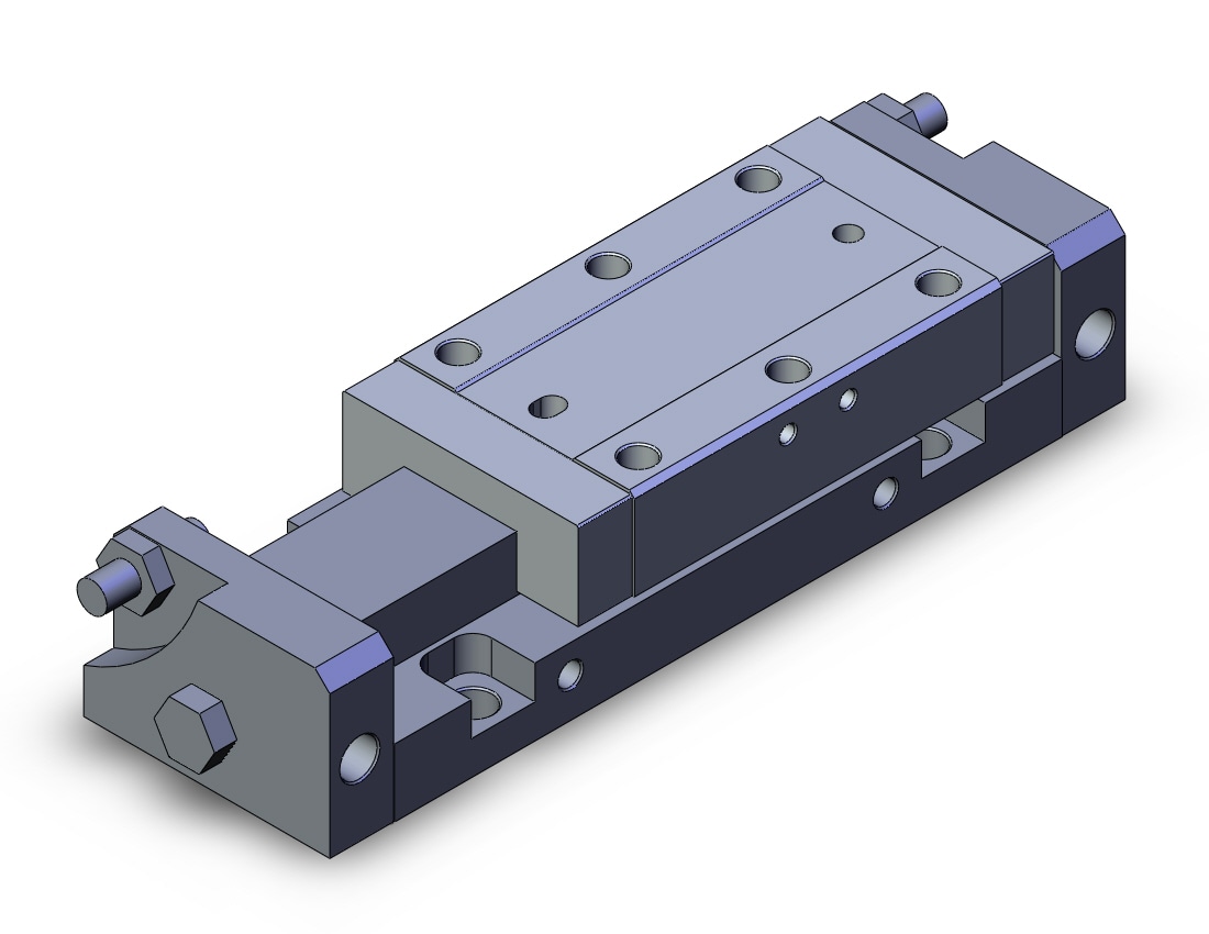 SMC MXP12-25N cyl, slide table, MXP GUIDED CYLINDER